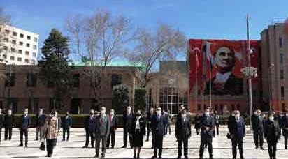 Eskişehir'de tören tartışması