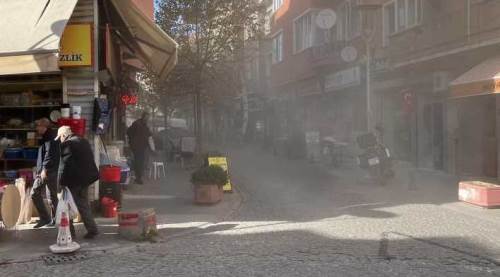 Eskişehir'de tozu dumana katan yıkım!