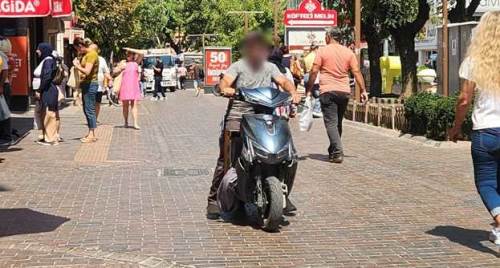 Eskişehir’de trafiğe kapalı caddelerde motosiklet tepkisi