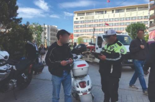Eskişehir'de trafiğe kapalı yerlere girmek onlara ağır patladı!