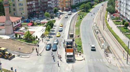 Eskişehir'de trafiği rahatlatacak çalışma!