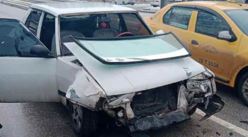 Eskişehir'de trafik ışıklarında duramayınca...