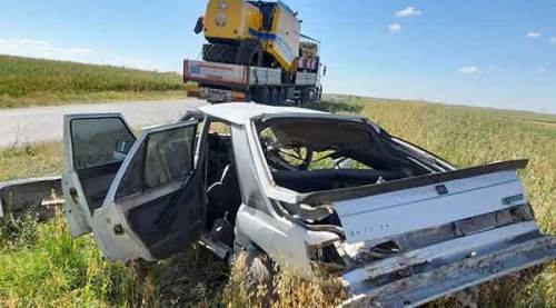 Eskişehir'de trafik kazası: 1 ölü, 2 yaralı