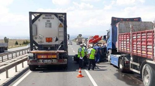 Eskişehir'de trafik kazası: 1 ölü, 4 yaralı 