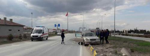 Eskişehir'de trafik kazası: 1 yaralı