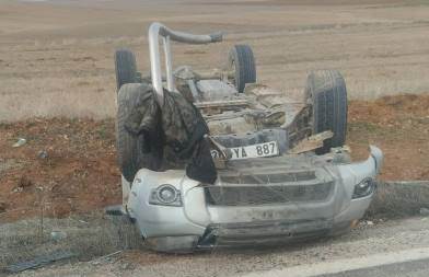 Eskişehir'de trafik kazası: Sıkışıp kaldı!