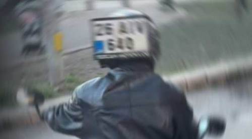 Eskişehir’de trafikte sıradışı plaka görüntüsü