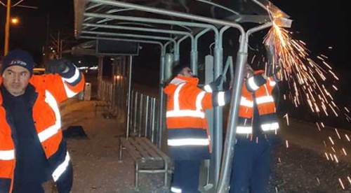 Eskişehir'de tramvay durağına girmenin cezası ağır oldu!