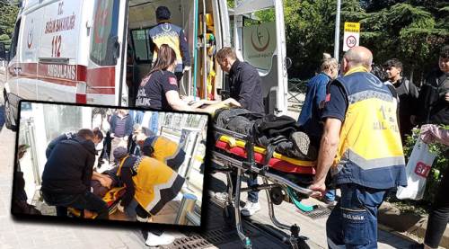 Eskişehir'de tramvay durağında bayıltan darbe!