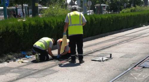 Eskişehir’de tramvay hattında arıza! ESTRAM ekipleri seferber oldu