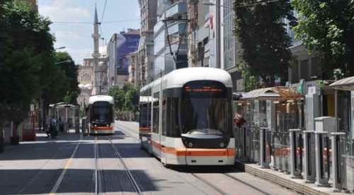 Eskişehir'de tramvaylar onlar için çalıştı