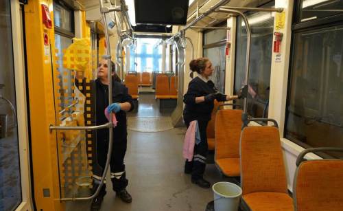 Eskişehir’de tramvaylara 7/24 bakım ve temizlik hizmeti