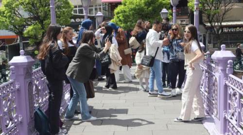 Eskişehir'de turistlerin gözdesi bu köprü!