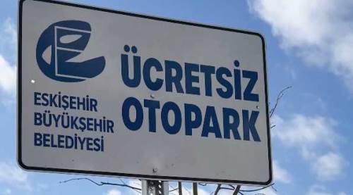 Eskişehir’de ücretsiz otopark müjdesi