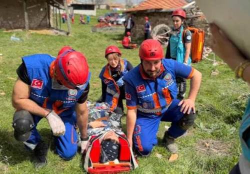 Eskişehir’de UMKE tatbikatı: 45 sağlık personeline afet eğitimi