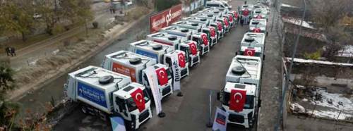 Eskişehir'de üretilen kamyonları tercih etti!