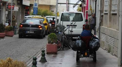 Eskişehir'de utandıran görüntü