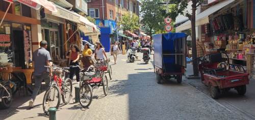 Eskişehir'de uyarı levhasını umursamadılar