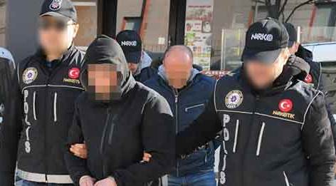 Eskişehir’de uyuşturucu operasyonu, 10 gözaltı
