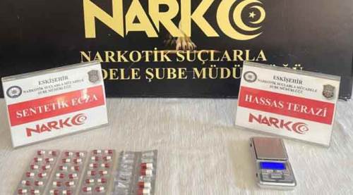 Eskişehir'de uyuşturucu operasyonu: 4 kişi...