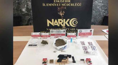 Eskişehir'de uyuşturucu operasyonu: Çok sayıda tutuklama