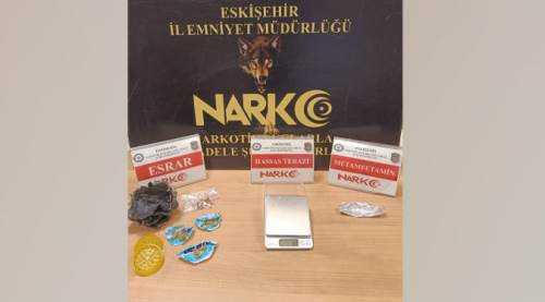 Eskişehir'de uyuşturucu taciri 2 kişi tutuklandı!