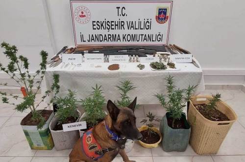 Eskişehir’de uyuşturucu ve silah operasyonu: 7 gözaltı