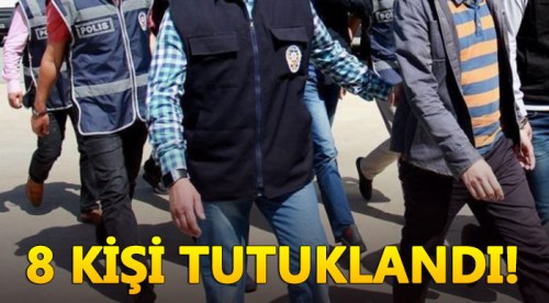 Eskişehir'de uyuşturucuya 8 tutuklama