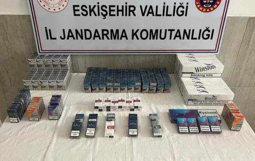 Eskişehir'de üzerinden 400'e yakın paket çıktı