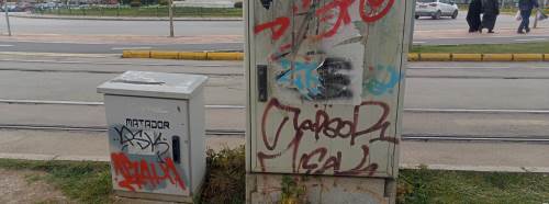 Eskişehir'de vandalların hedefi panolar oldu!