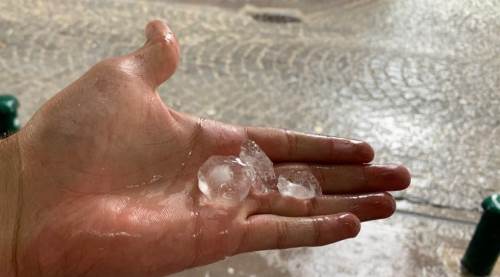 Eskişehir'de vatandaşların zor anları! 10 dakika boyunca... 
