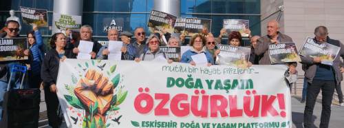 Eskişehir’de yaban hayvanları için adalet çağrısı!