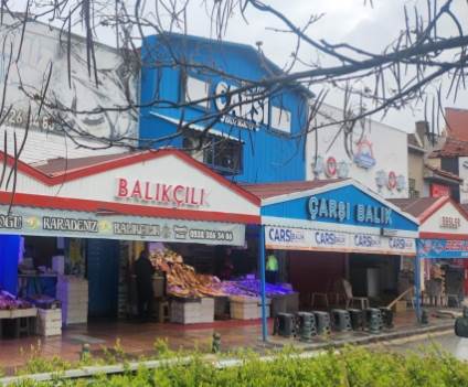 Eskişehir'de yağan yağmur balıkçılar çarşısını sessizleştirdi