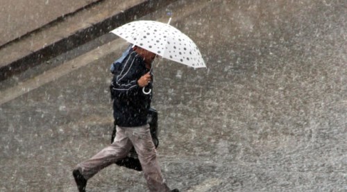 Eskişehir'de yağışlı hava... Eskişehir hava durumu