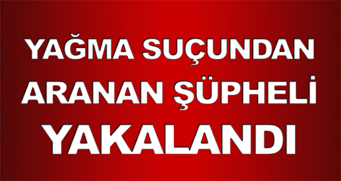 Eskişehir'de yağma şüphelisi uygulamada yakalandı