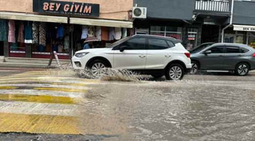 Eskişehir'de yağmur sonrası aynı manzara...