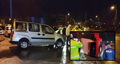 Eskişehir'de yağmurlu gecede korku dolu anlar!