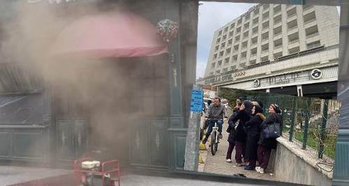 Eskişehir'de yangın: Otelden 152 kişi tahliye edildi