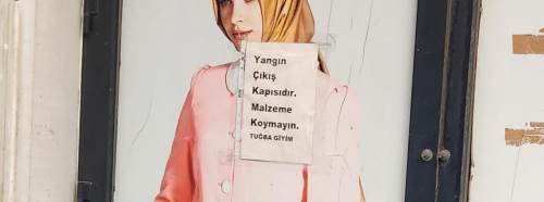 Eskişehir’de yangın çıkışı işgal edildi: Esnaf isyan etti!