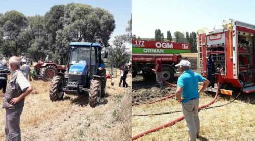 Eskişehir'de yangına çifte müdahale
