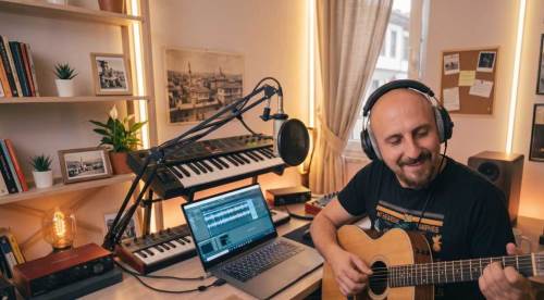 Eskişehir’de yapay zeka ile müzik üreten sanatçı dikkat çekiyor