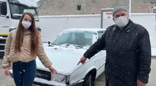 Eskişehir'de yardım için koştururken canından oluyordu!