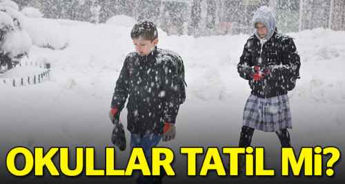 Eskişehir’de yarın okullar tatil mi?