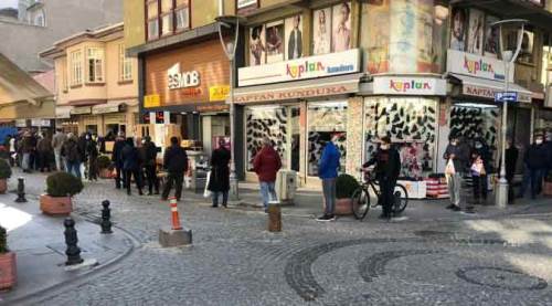 Eskişehir’de yasağa hazırlık böyle görüntülendi!