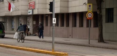Eskişehir’de yasak tabelasını gördü ama yoluna devam etti
