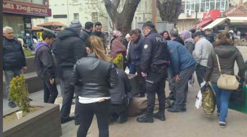 Eskişehir'de yaşlı adam aniden yere yığılınca...