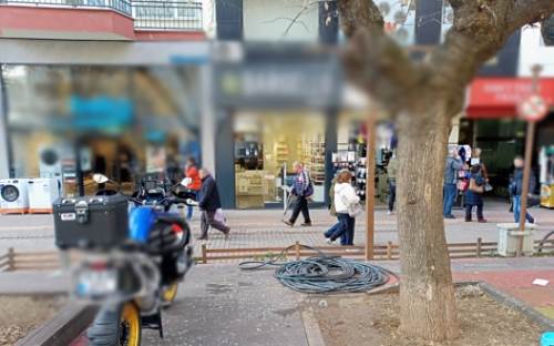 Eskişehir'de yayaları yine düşünmediler...