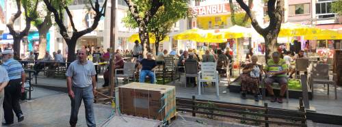 Eskişehir'de yaz akşamlarında vatandaşların uğrak nokrası