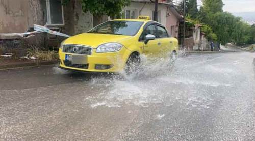 Eskişehir'de yazın ortasında kış!