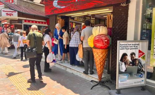 Eskişehir’de yazla birlikte dondurma talebi patladı